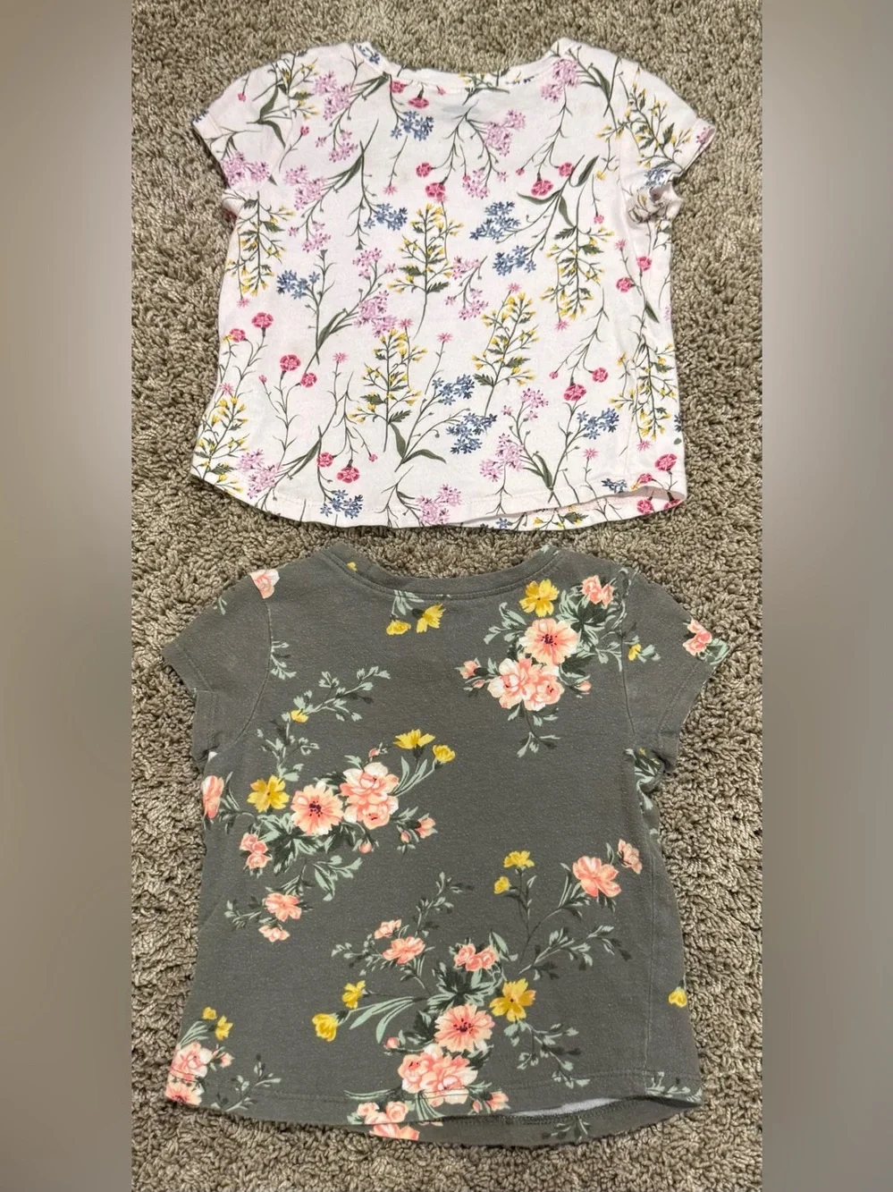 Old Navy Floral Top Bundle | 2T / 18–24M | 2-Piece